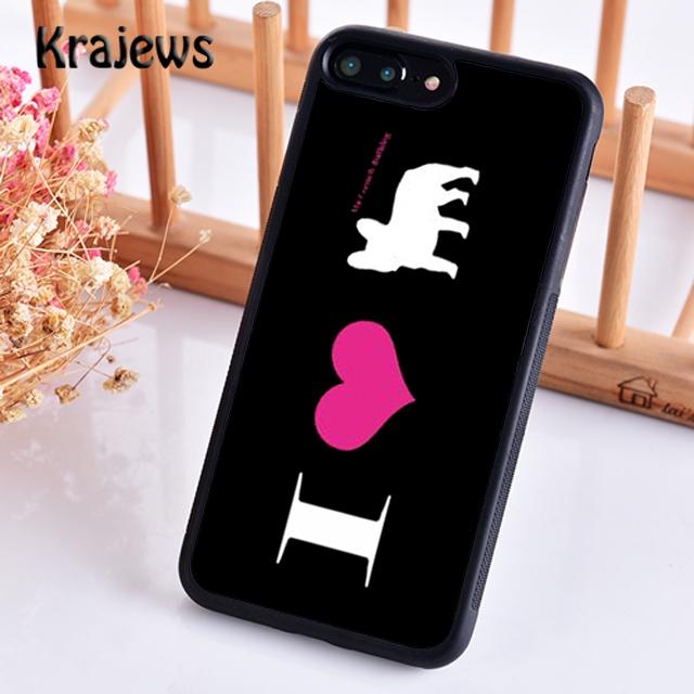 Krajews Cute Puppy Pug French Bulldog box Phone Case Cover For iPhone 17 Air 16 15 14 plus 12 13 pro max Fundas