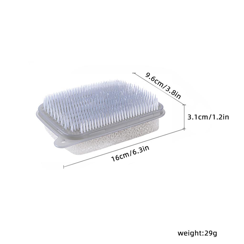 Double Sided Bendable Cleaning Brush Vegetable Fruit Carrot Cleaner Soft Antibacterial Brush Kitchen Accessories