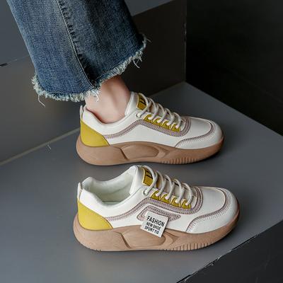 High Quality Women's Shoes New Thick Sole Elevated Sneakers Women Retro Wedges Casual Shoes for Women Zapatos De Mujer