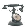 Hometime Metal Mantel Clock - Old Fashioned Telephone
