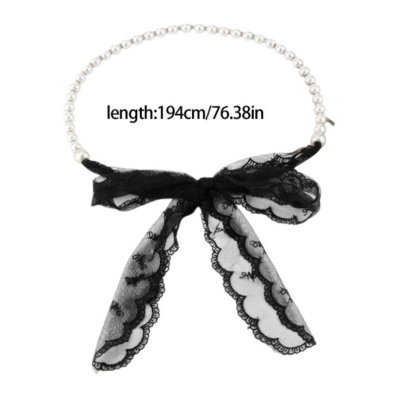 Blingbling Rhinestones Pearls Waist Chain Adjustable Length For Women Elegant Retro Jewelry Accessory