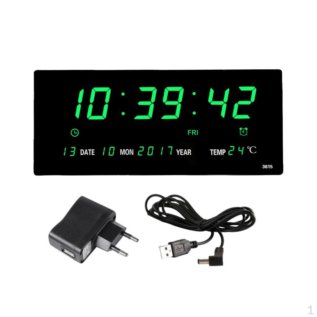 Электрические настенные часы Декор Календарь для Спальни Гостиной Белые