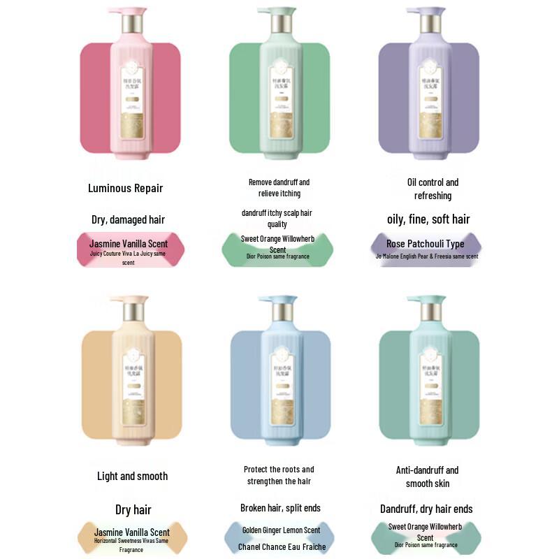 Sanshenghua Pechoin Essential Oil Anti-Dandruff & Itch Relief Amino Acid Shampoo