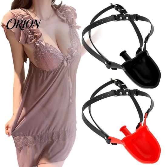 Sensual Bondage Props Mouth Gag, Breathable Ball Gag with Adjustable Strap for Couples, Soft Plugs Adult BDSM Role Play Toy, Unisex Sex Toy Men Women
