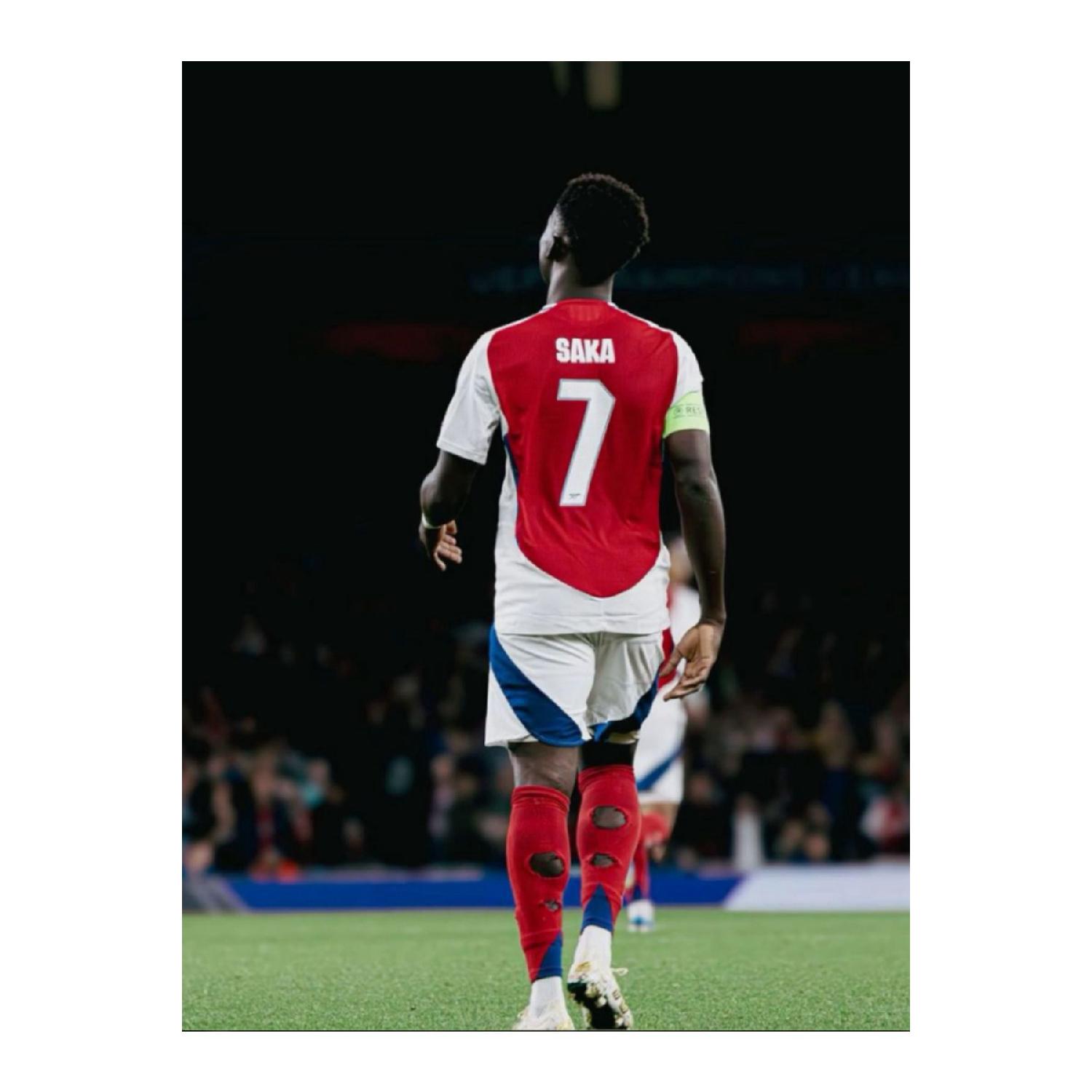 

Bukayo Saka Ars. Adult New Season Football Jersey S красный