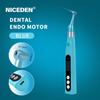 Niceden Thérapie radiculaire dentaire intelligente sans fil NICEDEN 16:1 contre-angle standard avec lampe Instrument endodontique Moteur Endo