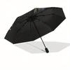 Flaming Eye Celestial Circle StickerUmbrella, Portable 3-Fold Umbrella for Men & Women,Christmas Gift ES114