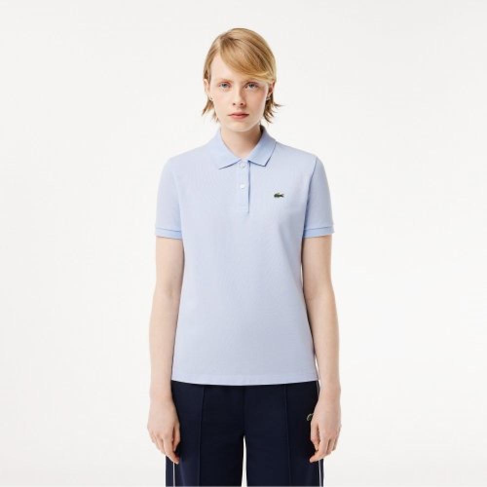 

LacoSTe Women S 2 BuTTon Regular FiT Polo T ShirT Pf7839 54g J2g 034