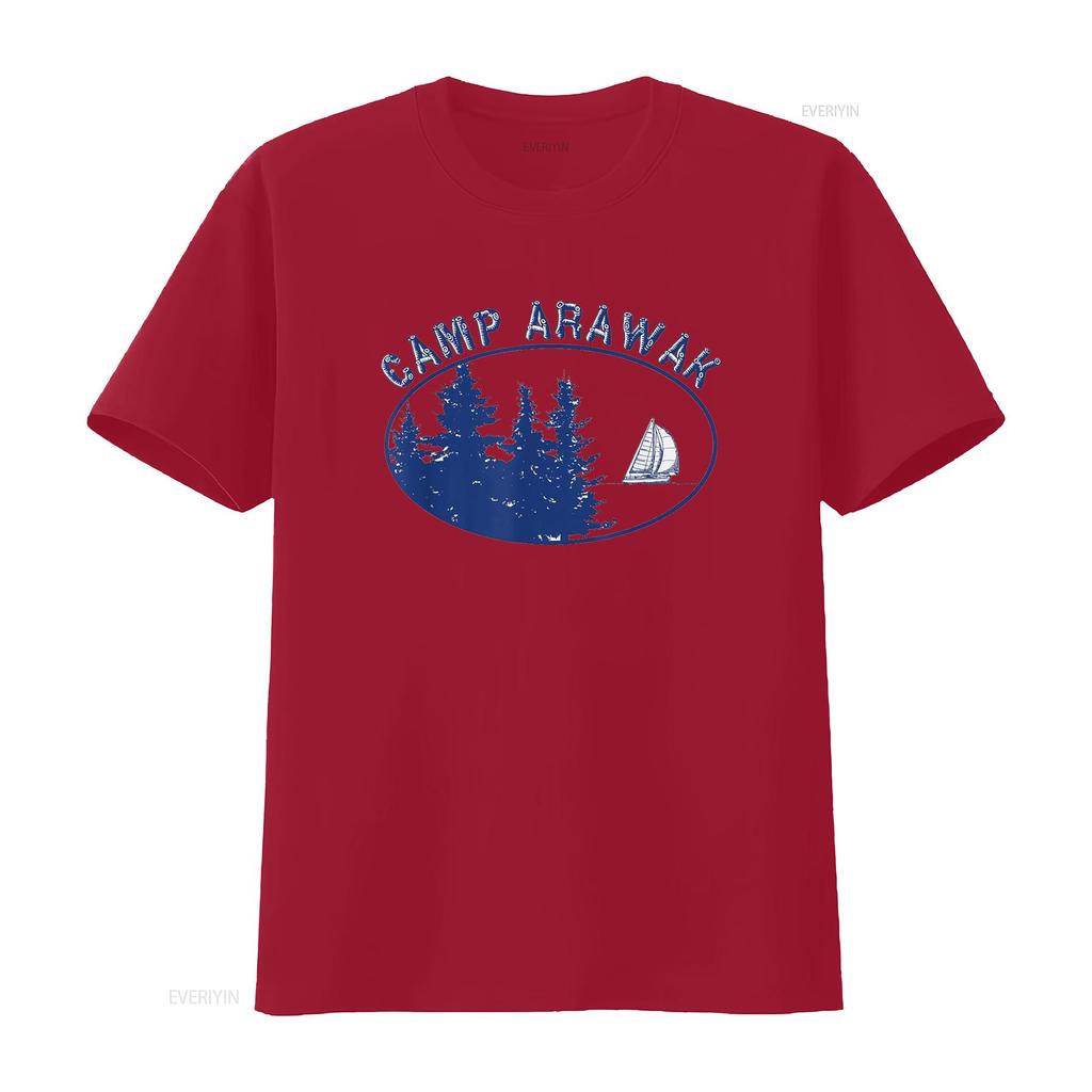 Camp Arawak T Shirt Retro Summer vintage Washed homme Soft Casual Unisex designer clothes fashion Versatile Slightly streetwear