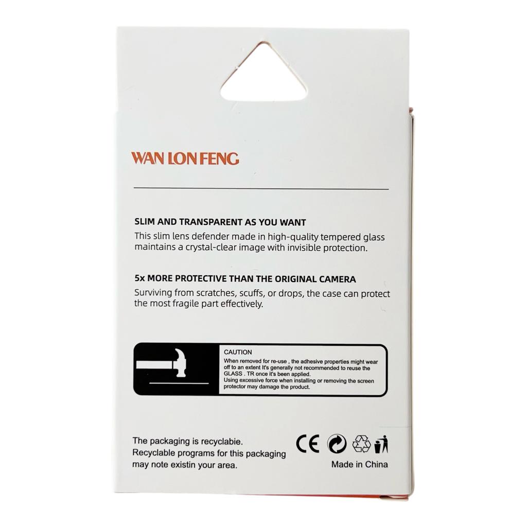 WANLONFENG LHJ Series For Samsung Galaxy A36 5G Metal Camera Lens Protector Integrated Lens Film