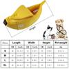 Cat Bed Banana Pet House Cave Cute Cozy Sleeping Bed for Cats Small Animals Durable Puppy Kennel Kitten Basket Cat Accessories