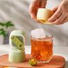 3 Stück Eiswürfelform Mehrkammer-Silikonform mit Deckel für Saft Kaffee Wasser Eiswürfel und Eis am Stiel BPA-Frei Lebensmittelqualität Geruchlos Eis am Stiel