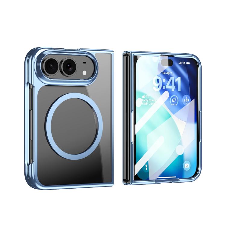 Clear Plated Magnetic Integrated Film Phone Case