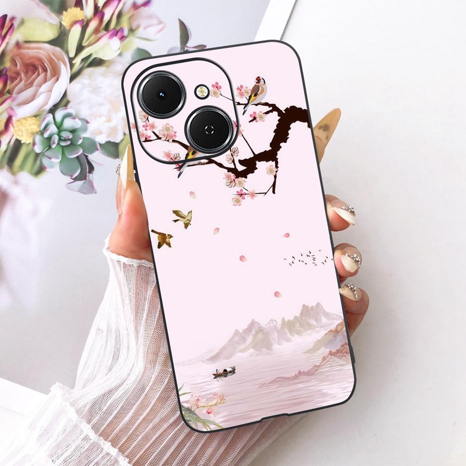 For Tecno Spark 40 Case KM5 Cute Lion Fashion Painted Cover Soft TPU Phone Cases For Tecno Spark 40C Spark40 C Back Cover Fundas