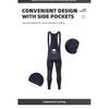 YKYWBIKE Men's Cycling Bib Long Pants Spring Autumn Long Cycling Pants Bib Road Bike Pants Bib Tights Cycling Bib Pants