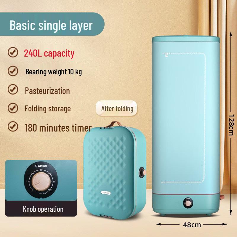 Compact Foldable Baby Clothes Dryer for Dorms