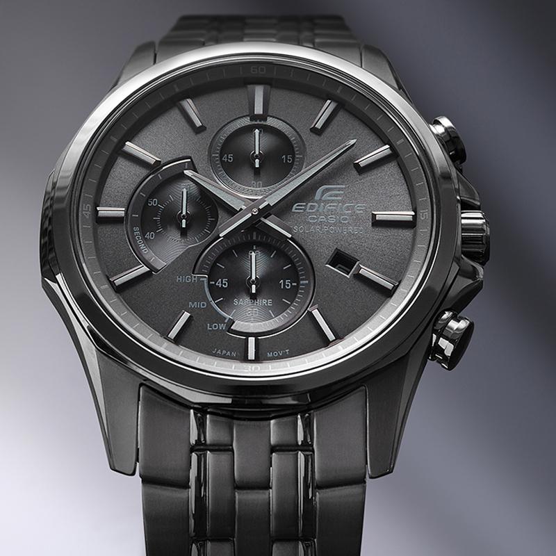 Casio Men EDIFICE Black Watch EFB-670SBG-1AVUPR