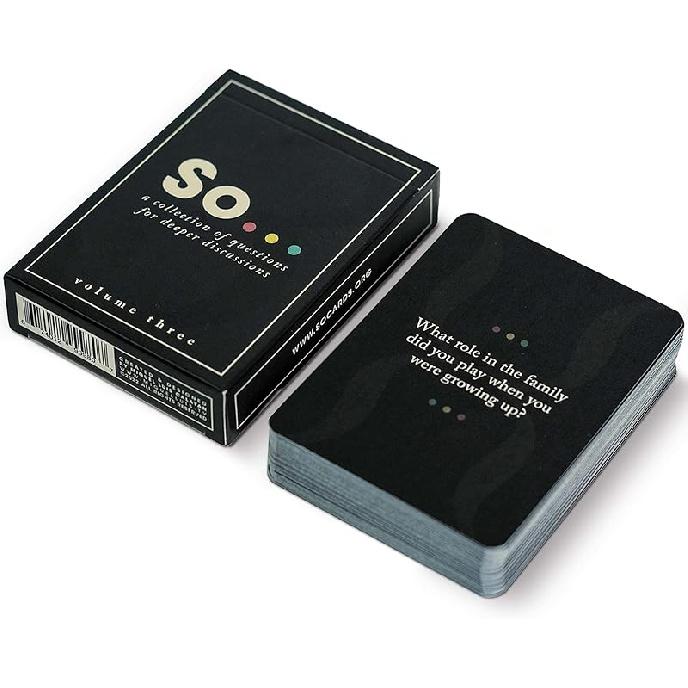 Cards: Deep Conversation Starter Cards Thoughtful & Engaging Question Card Games for All Occasions (Volume Two)
