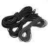 Factory Strong Stretch Elastic Bungee Cord Braided Round Rubber Elastic Rope