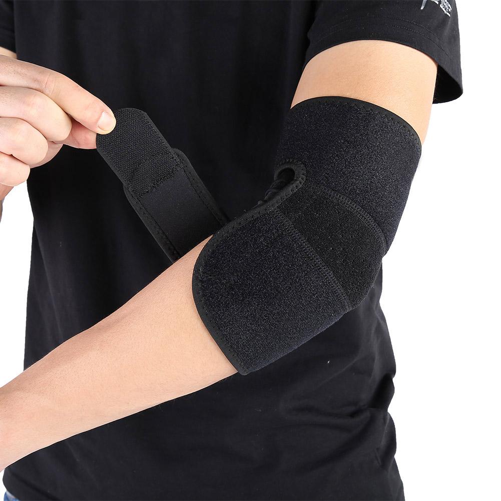 Outdoor Sports Elbow Support Brace Protector Pad Guard Strap Adults for Tennis Badminton