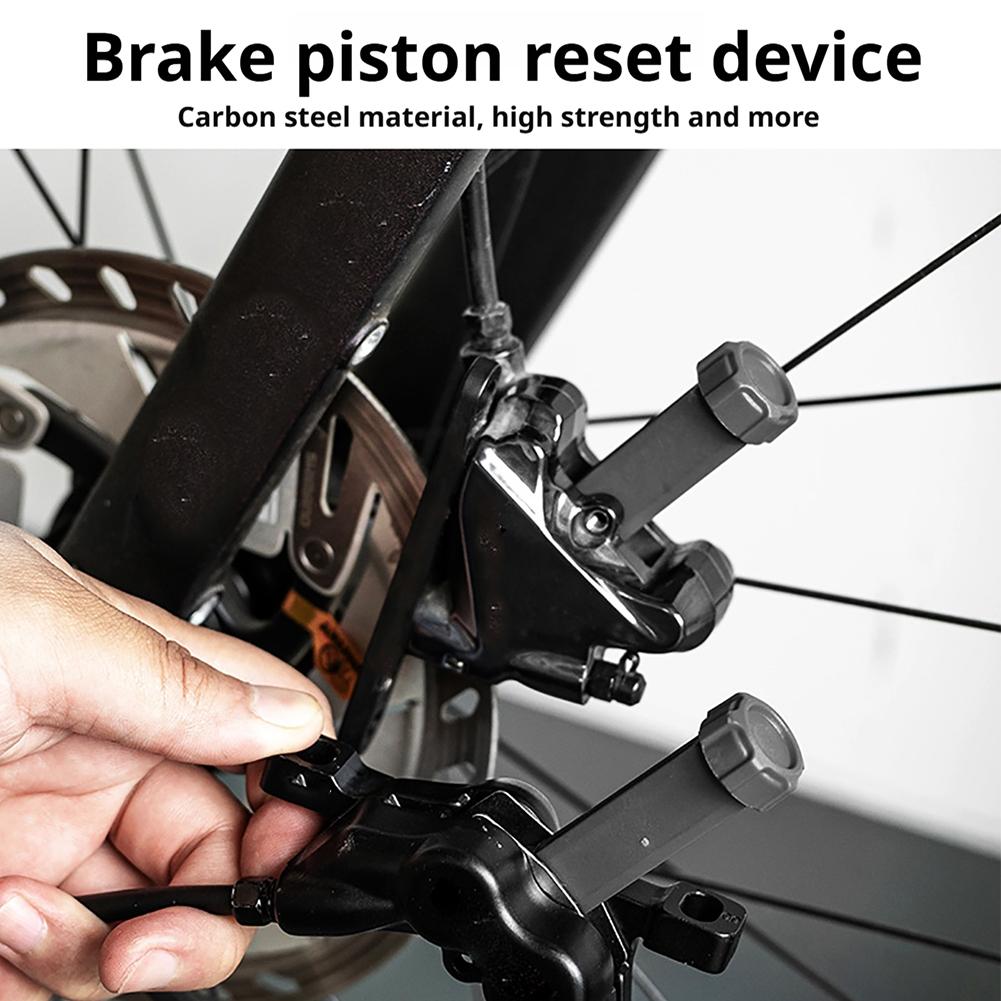 High Strength Alloy Bicycle Hydraulic Brake Pad Spreader Tool 360° Rotatable For Oil Disc Piston Reset & Brake Caliper Repair