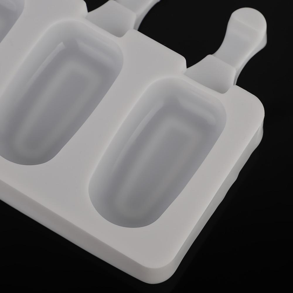 8 Cavity Popsicle Mould Freezer Safe Ice Cream Forms Ice Cream Makers Mould DIY Homemade