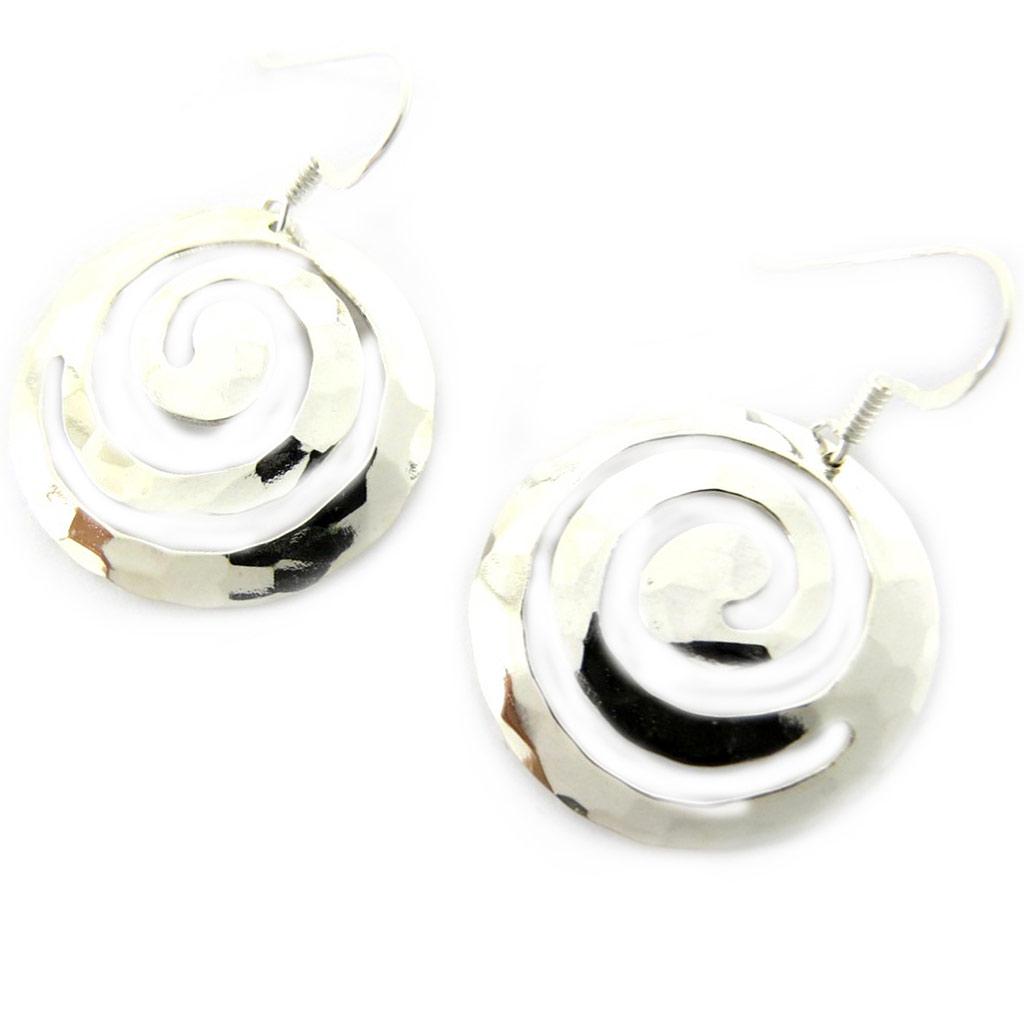 Les Trésors De Lily [G9190] - Silver Earrings 'Choreography'