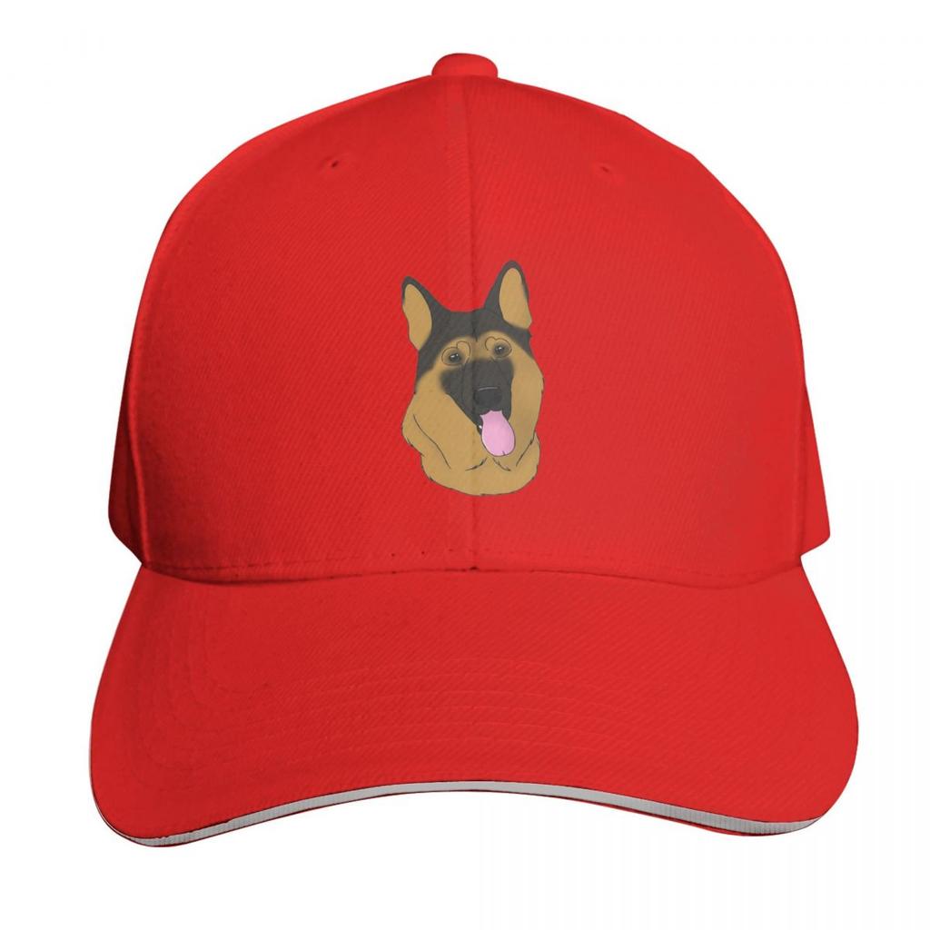 German Shepherd Dog  Cap Fashion Casual Baseball Caps Adjustable Hat Hip Hop Summer Unisex Baseball Hats Polychromatic