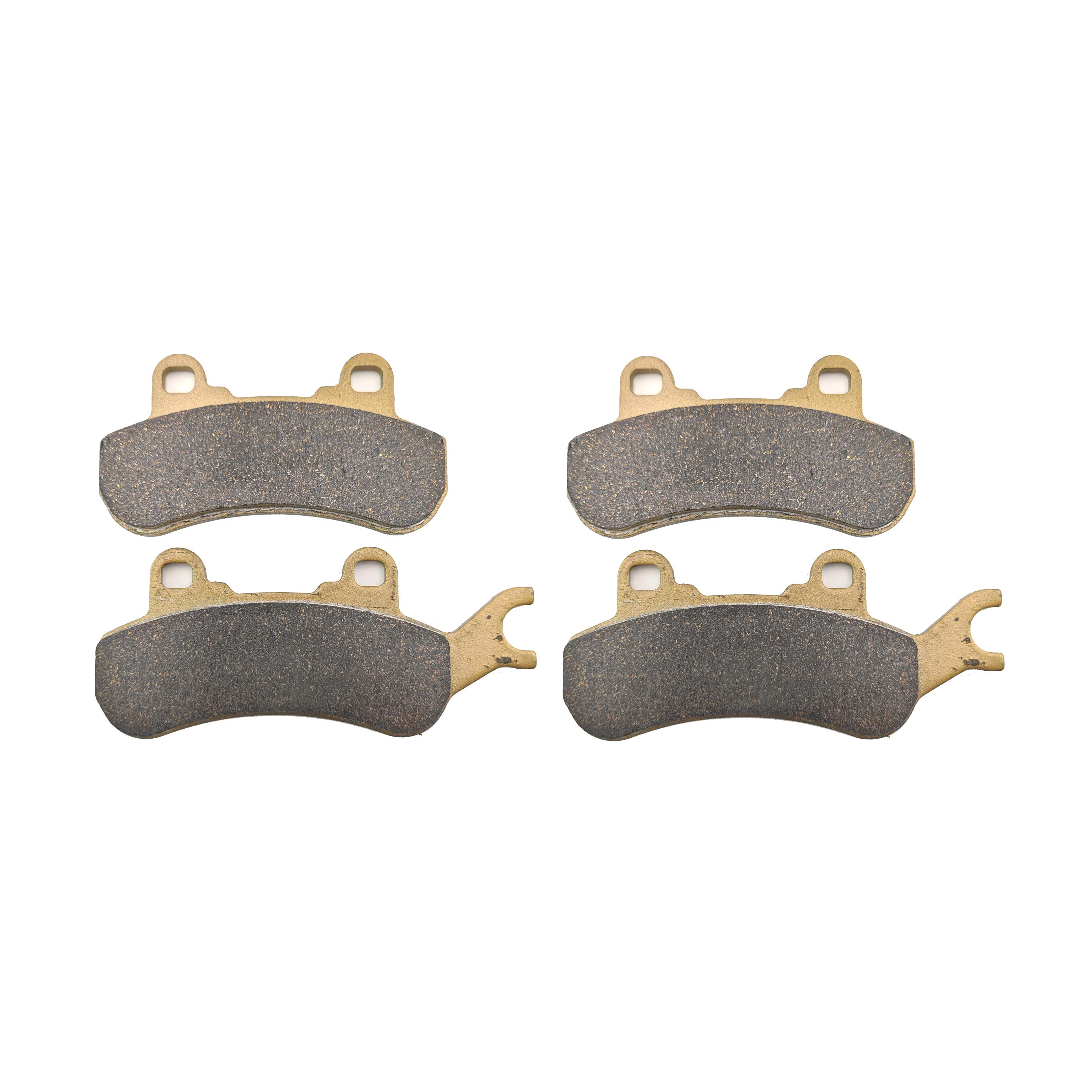 Front Rear Brake Pads For UTV CAN Am Can-am BRP Maverick X3 Turbo 2017 2018 Turbo R and RR Traxter HD5 HD8 HD10 T 2018-2021 Front 2 pair
