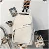 ins style school bag male college student simple high school student travel female junior high school student backpack large capacity backpack trend