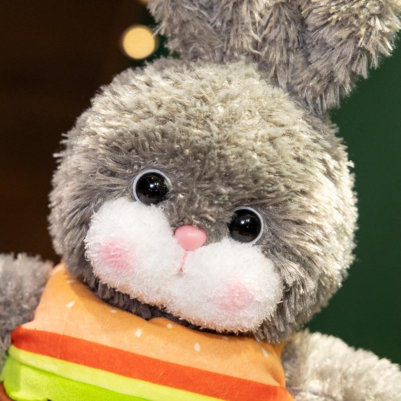 Kreative 35/45cm Simulation Anime Niedliche Stofftiere Cartoon Brot Hase Hamburger Kaninchen Heimdeko Mädchen Geschenke
