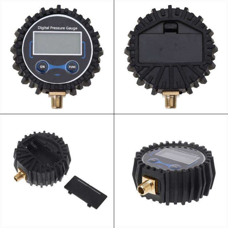 1/8 NPT Digital Tire Pressure Gauge Car Bike Motorcycle Tyre Tester PSI Meter Car Accessories Wear-resistant M4YD