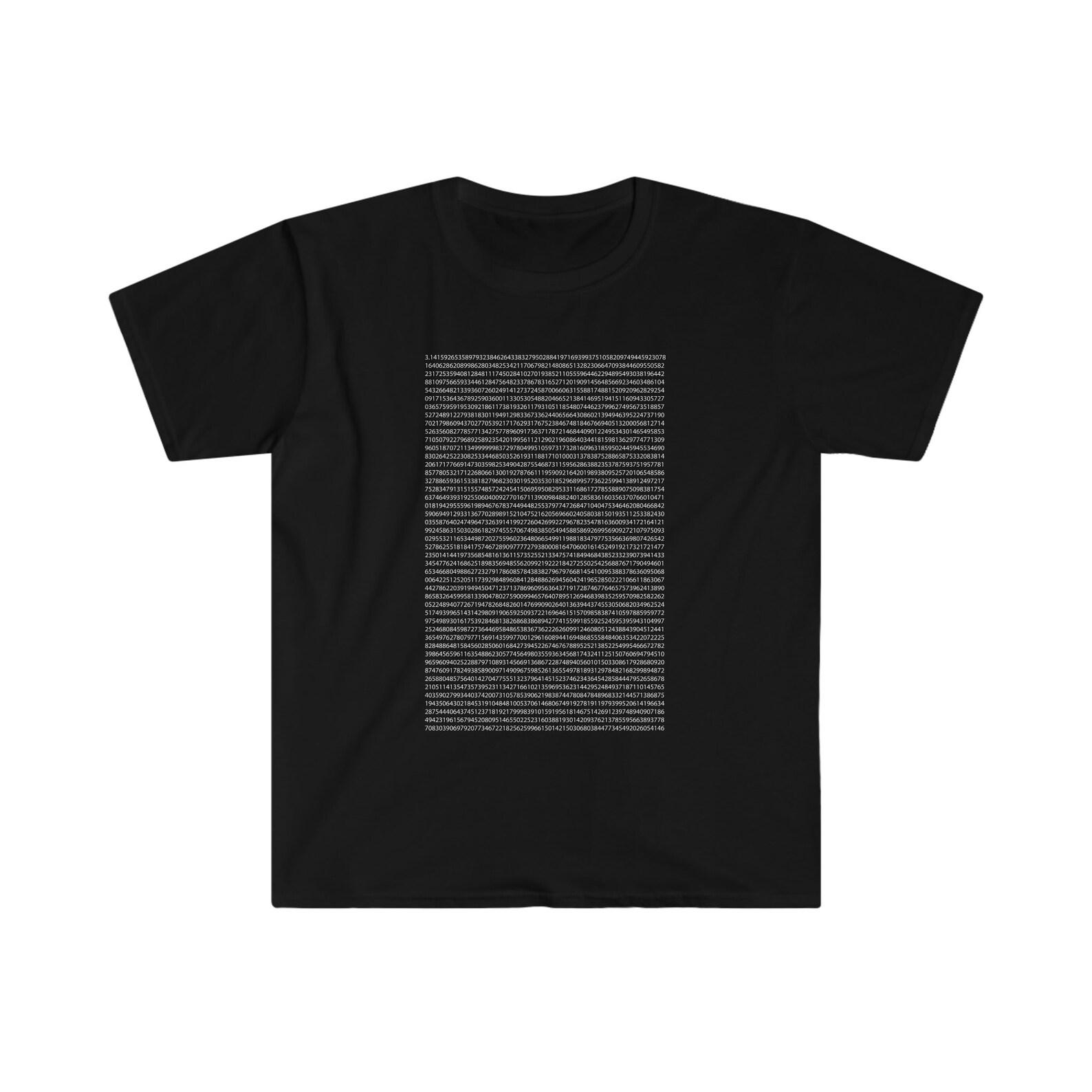 Pi Number T Shirt Math Teacher Shirt 2XL