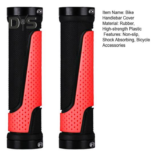 1 Pair Bicycle Handlebar Grip Cover Non-slip Rubber Heavy Duty Universal MTB Road Mountain Bike Handle Grip Sleeve Bicycle Accessories