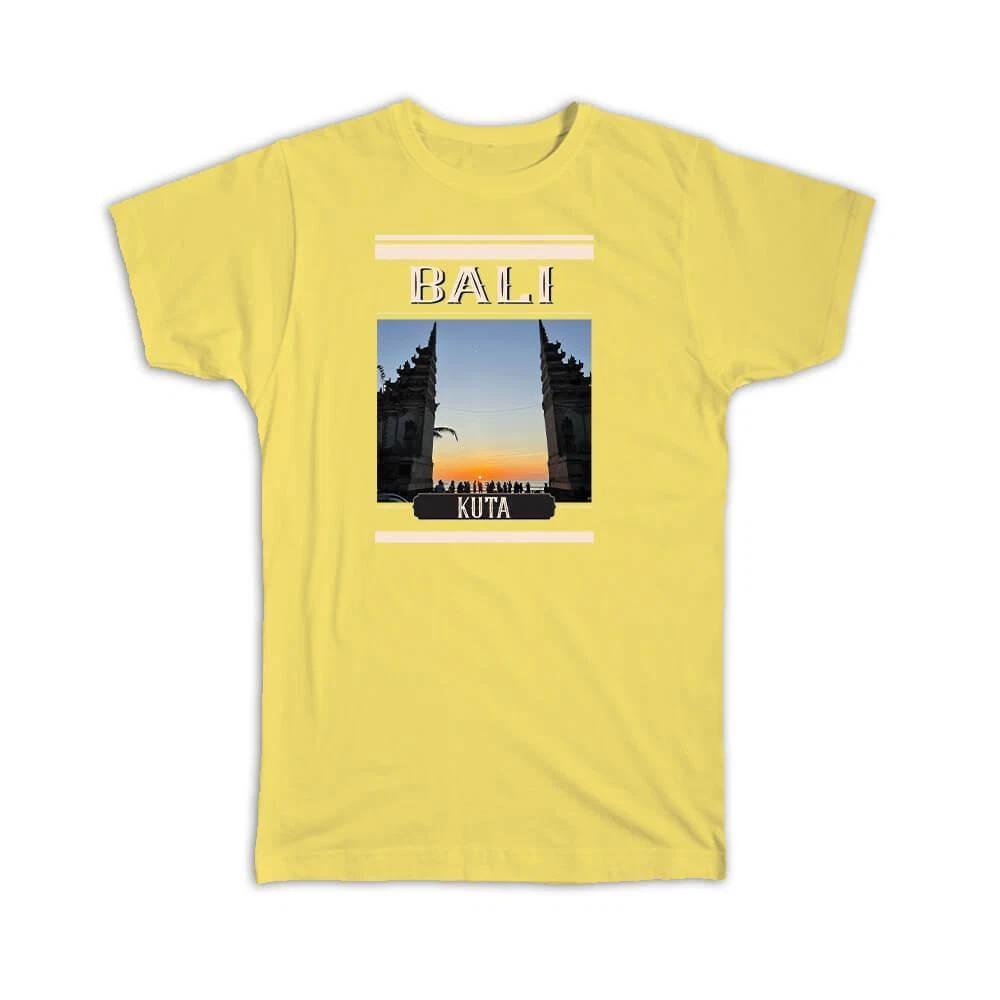 Gift T-Shirt : Sunset Bali Kuta Indonesia Temple 4XL