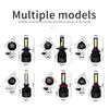 2st 72W 20000LM Bil Haedlight H4 H7 H1 LED H8 H9 H11 9005 9006 HB3 HB4 Hi/Lo Beam LED-lampor 4300K ​​3000K 6000K 8000K 25000K Islampor Autodimljus