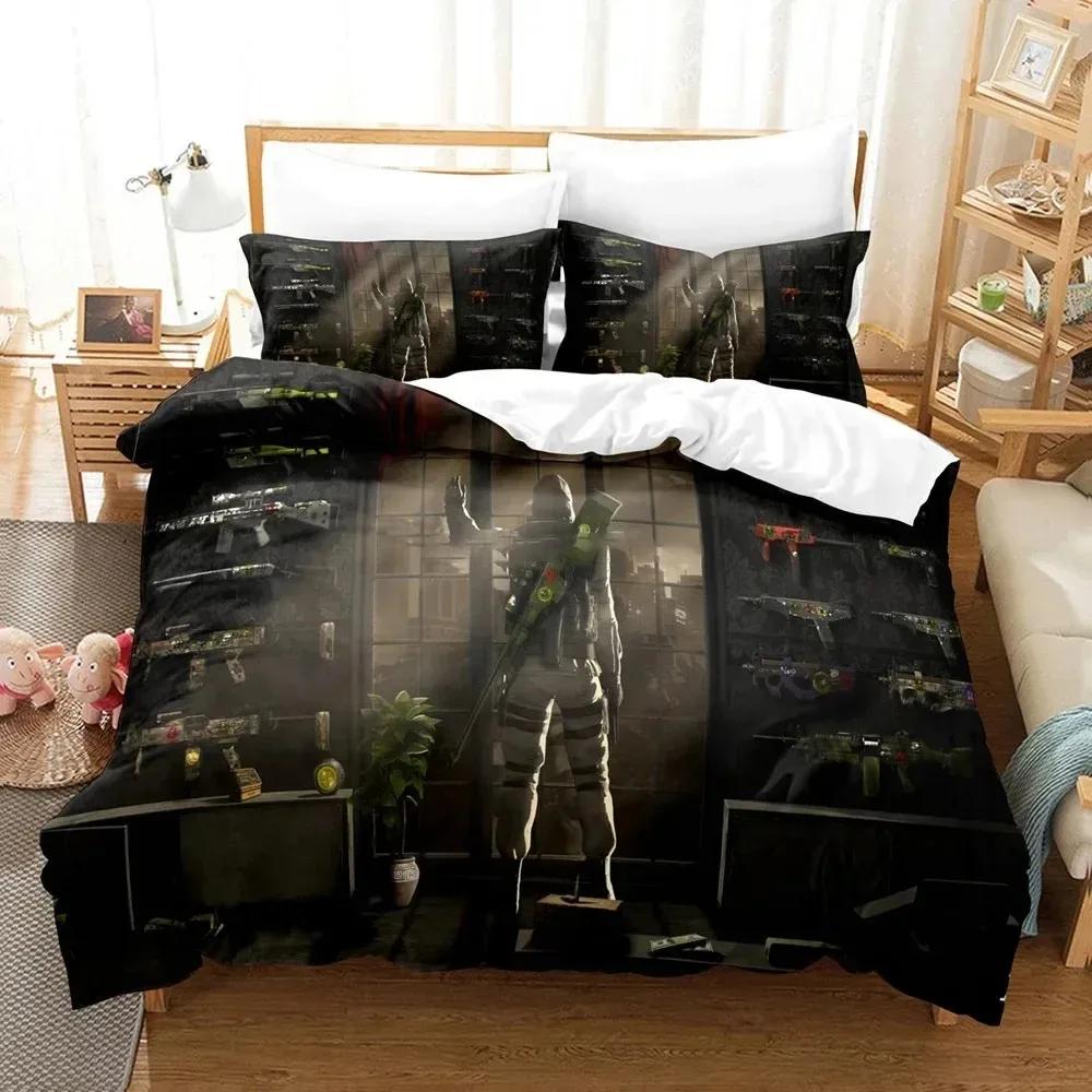 Shoting Game Csgo Beding Set Soft Duvet Cover Bedrom Warm Comforter Covers Single Twin King-Sized Dimensionsd Dimensions Comfortable Quilt Cover Home