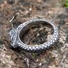 NEW 316L Stainless Steel Nordic Mythology Giant Dragon Animal Ring Pagan Odin Amulet Scandinavian  Jewelry Free Shipping