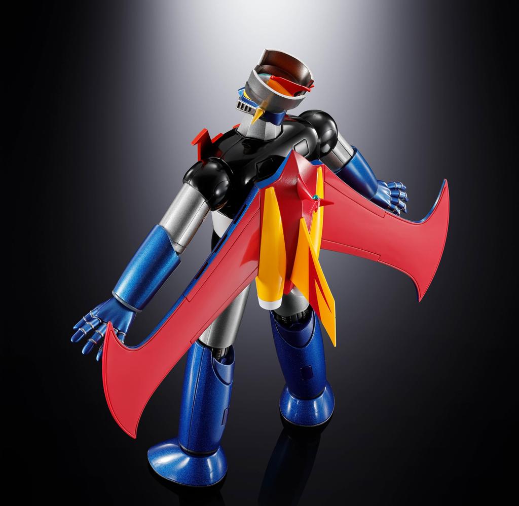 TAMASHII NATIONS Soul of Chogokin GX-117 Mazinger Z (Reinforced Type) Kakumei Shinka, Approximately 165mm Die-cast & ABS Painted Movable Figure