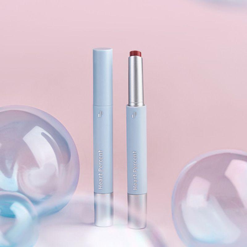 HEARTPERCENT Dot On Mood Dewy Melting Lipstick