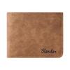 Men's Ultra-Thin Short Leather Wallet: Lightweight, Soft Billfold with Multi-Card Slots