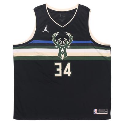 Air NBA Milwaukee Bucks Statement Edition Swingman-tröja 'Giannis Antetokounmpo 34' Herrar CV9484-010