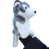 25cm Cute Animals Hand Puppet Plush Fidget Toys Kawaii Stuffed Dolls Lion Elephant Dinosaur Monkey Simulator Game Children Gifts