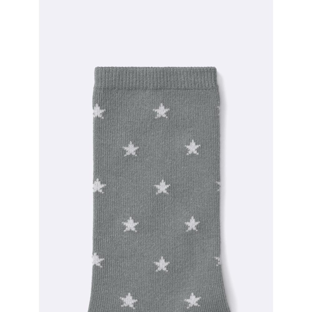 Gu By Uniqlo Kids Socks 2p  Embroidery Pattern 