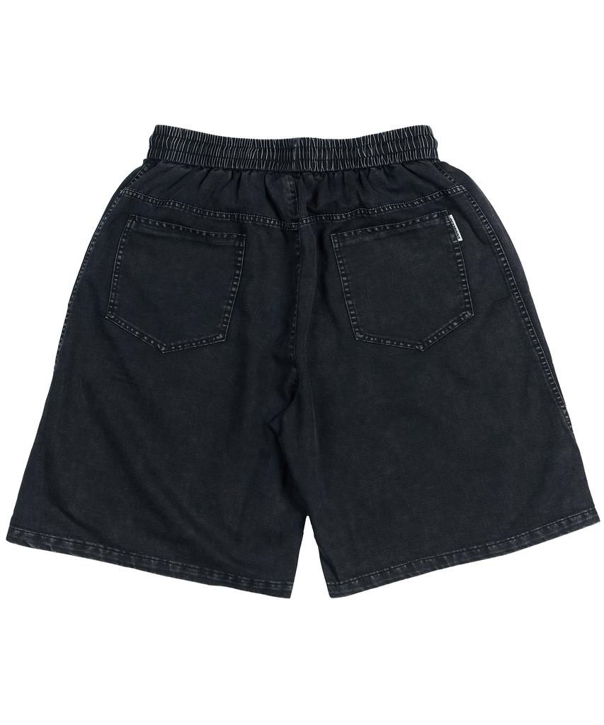 DOUBLE JD Pig Wash Curve Cut Shorts