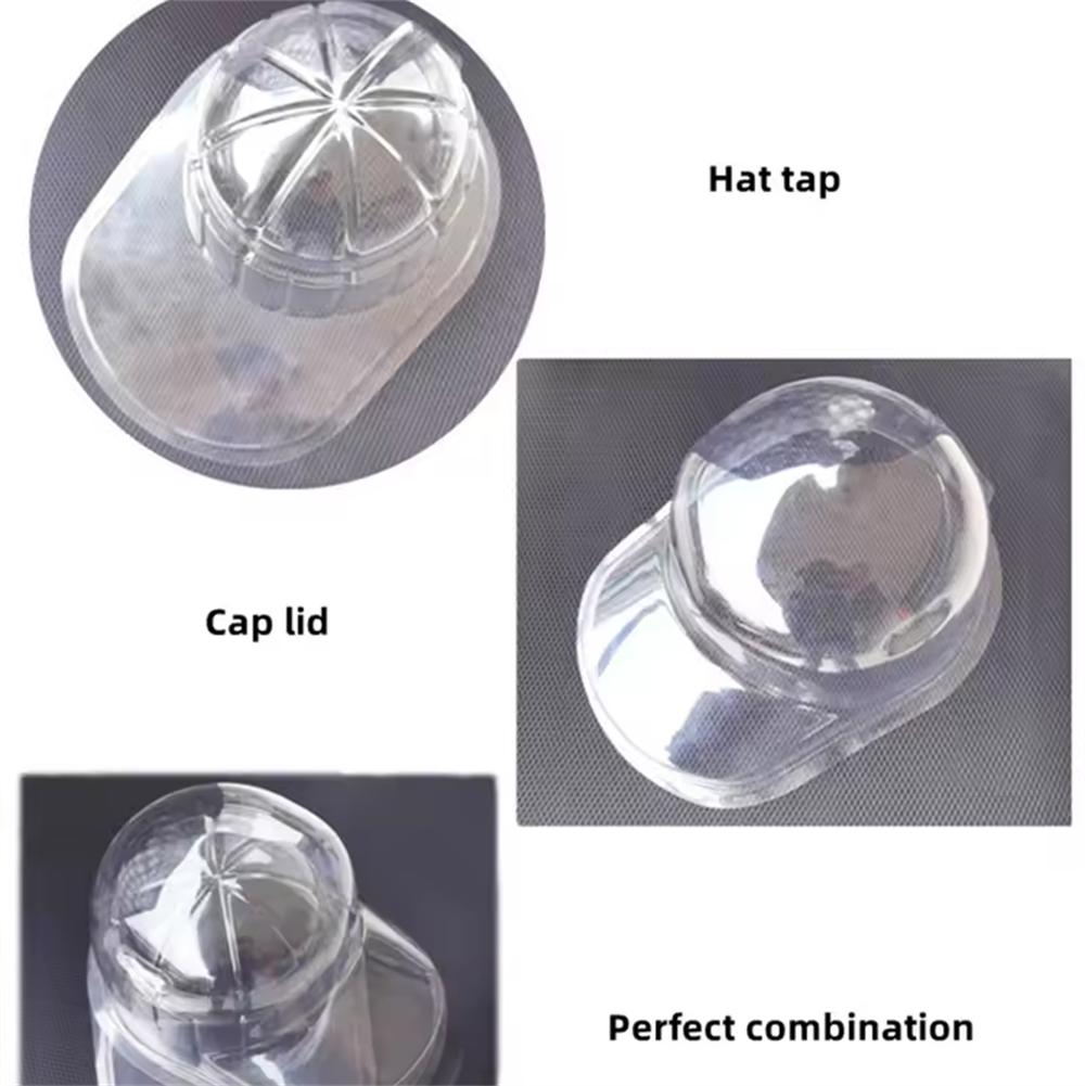 Innovation Baseball Cap Duck Tongue Hat Transparent Box Anti-Deformation Display Stand Can Hang Storage Cap Support Dust Cover
