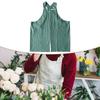 Painting Apron Workshop Durable Multi Functional Cross Back Solid Color for Restaurant