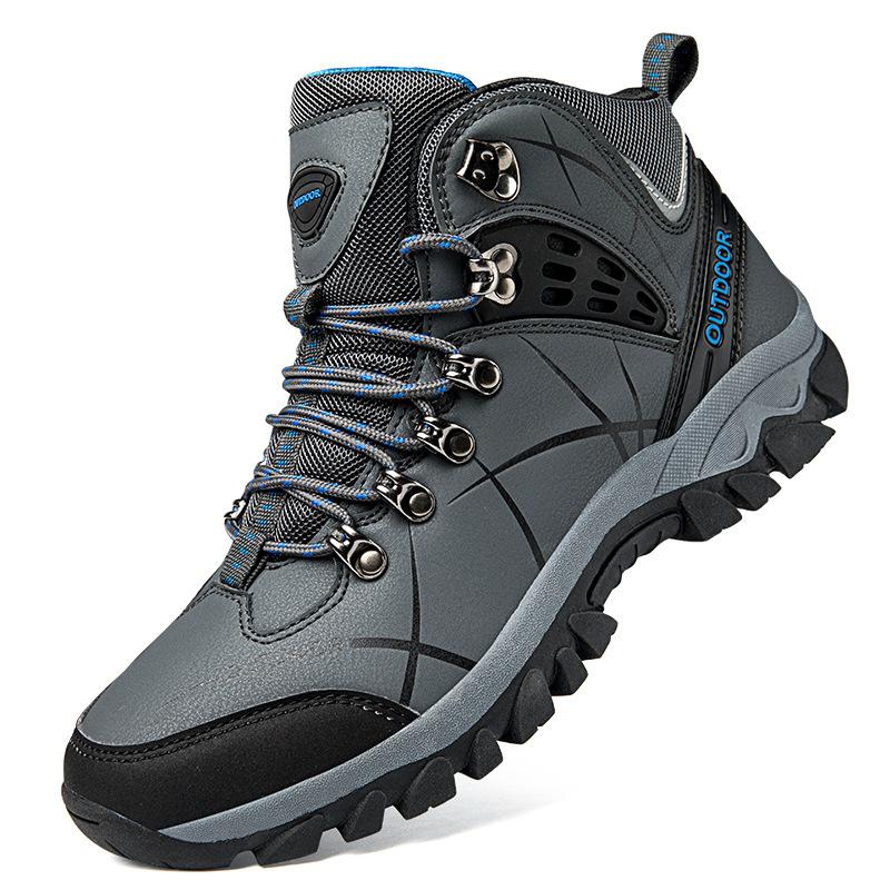 Outdoor sports shoes spring and summer hiking shoes lace-up couple shoes