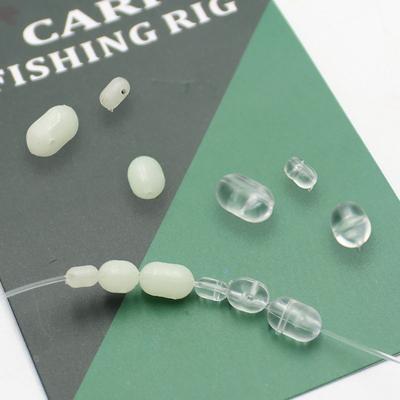 100PCS Carp Fishing Accessories Cross Beads For Hair Rig Feeder Carp Bead Chod Zig Rigs Fishing Line Carp Fish Tackle Equipment