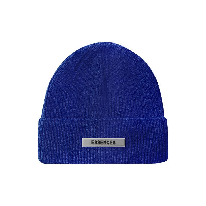 Buy Woolen Cap Men's Winter Beanie Hat Trendy Brand Japanese Winter